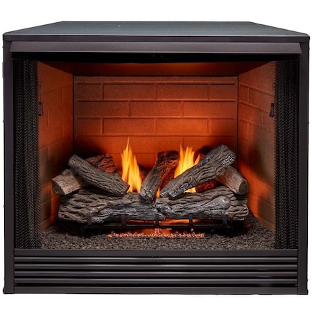 Procom 36In. Universal Ventless Firebox Insert - Zero Clearance Design - Mo PC36VFC
